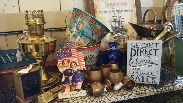 Vintage Nautical display